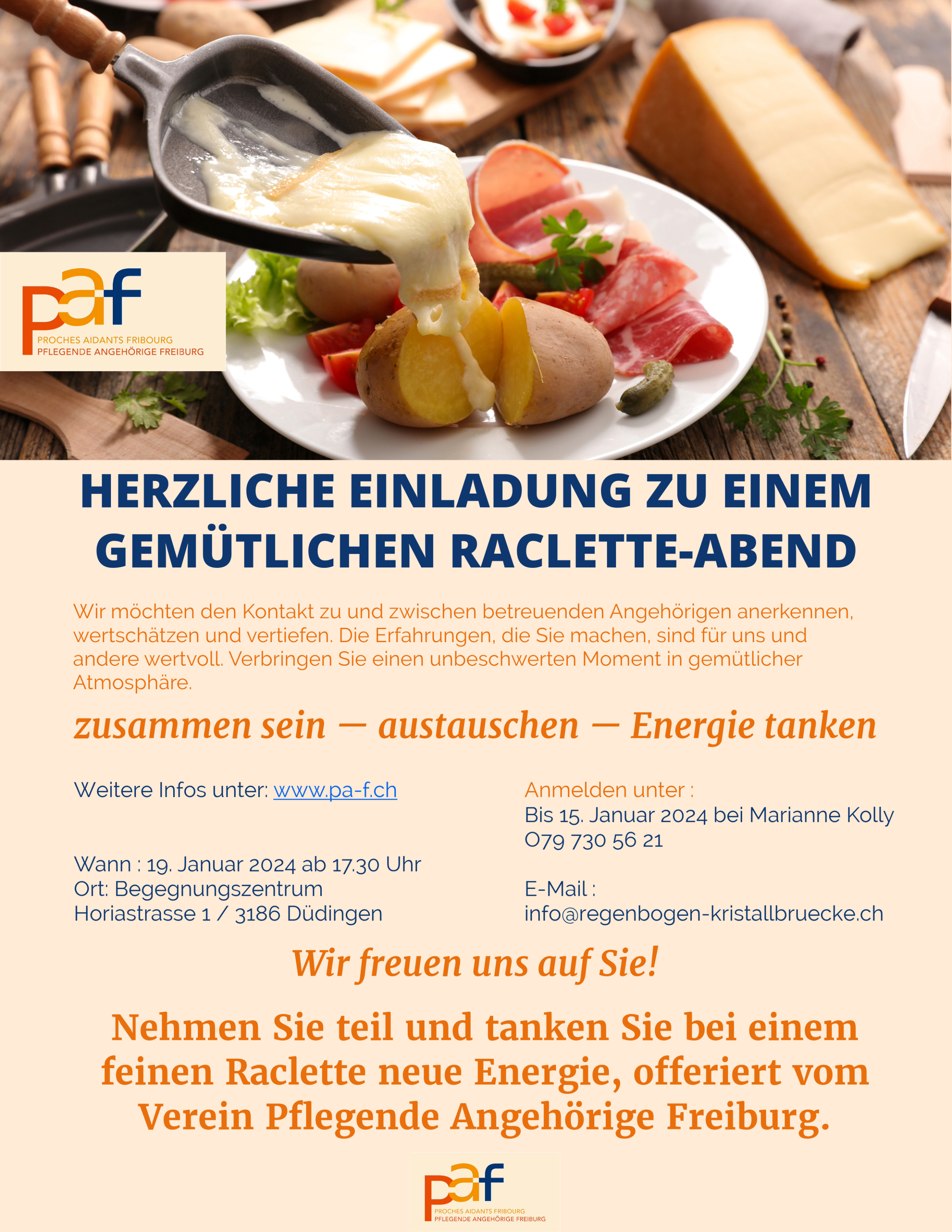 Image Raclette-Abend