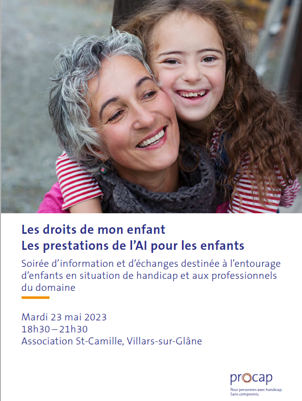 Image Les droits de mon enfant: les prestations de l'AI pour les enfants