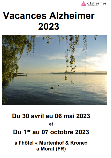 Image Alzheimer Fribourg - Vacances 2023